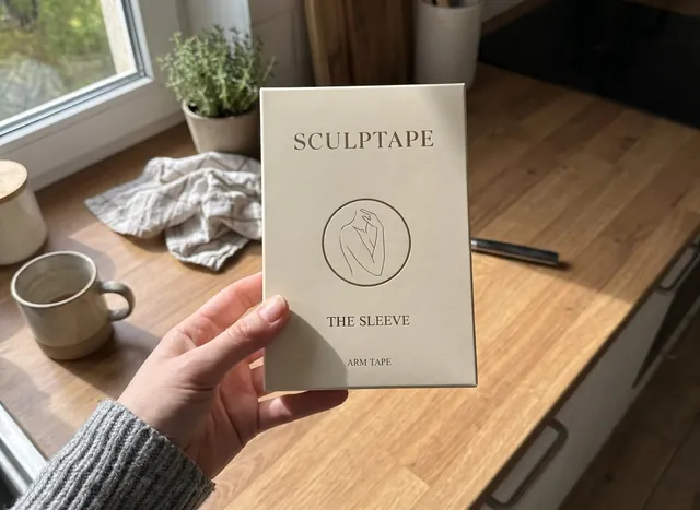 Customer photo — the box on her counter