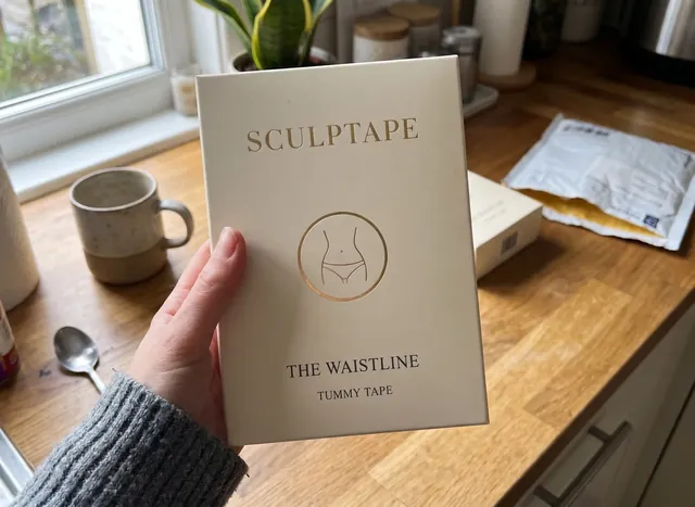 Customer photo — the box on her counter